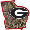 Siskiyou Sports NCAA unisex State Decal w/Mossy Oak Camo(Green)