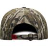 Top of the World mens Mossy Oak Bottomland Original Camo College Crew Adjustable Hat(Arkansas Razorbacks Black)
