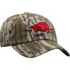 Top of the World mens Mossy Oak Bottomland Original Camo College Crew Adjustable Hat(Arkansas Razorbacks Black)