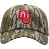 Top of the World mens Mossy Oak Bottomland Original Camo College Crew Adjustable Hat(Oklahoma Sooners Black)