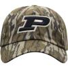 Top of the World mens Mossy Oak Bottomland Original Camo College Crew Adjustable Hat(Purdue Boilermakers Black)