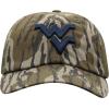Top of the World mens Mossy Oak Bottomland Original Camo College Crew Adjustable Hat(West Virginia Mountaineers Black)