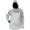 DOING SOMETHING GREAT (DSG Outerwear) Women’s Starr Technical Fishing Hoodies | DWR Treated(Mist/Realtree Aspect Whiteout)