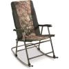 Guide Gear Oversized Rocking Camp Chair, 500 lb. Capacity, Mossy Oak Break Up Country