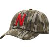 Mossy Oak Bottomland Original Camo College Crew Adjustable Hat(Nebraska Cornhuskers)