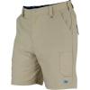 Mossy Oak Fishing Shorts for Men Quick Dry Flex(Light Khaki)