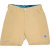 Mossy Oak Fishing Shorts for Men Quick Dry Flex(Pale Khaki)