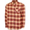 Mossy Oak Flannel Shirt for Men, Buffalo Plaid Long Sleeve Mens Flannel Shirts(Sunrise Gradient)