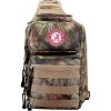 Officially Licensed NCAA “Flyover” Tactical Slingpack, 12″, Mossy Oak(Alabama Crimson Tide)