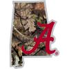 Siskiyou Sports NCAA unisex State Decal w/Mossy Oak Camo(Green)