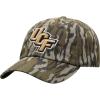 Top of the World mens Mossy Oak Bottomland Original Camo College Crew Adjustable Hat(Central Florida Golden Knights Black)