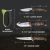 Mossy Oak Hunting Field Dressing Kit – Portable Butcher Game Processor Set (8-Piece)
