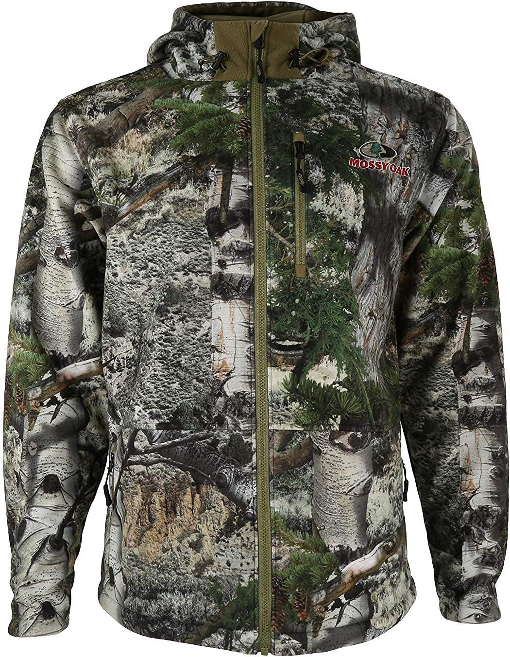 imageKodiak All Season Fleece Insulated Waterproof Windproof Ultra Quiet Camo JacketMo Mountain Country