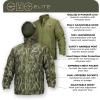 All Season 3-N-1 Waterproof Insulated Bottomland Camo Hunting Jacket with Removable Insulated Liner(Mo Bottomland)