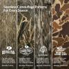 Drake Waterfowl® MST Performance Camouflage Hoodie, Double-Lined Hood, Cotton/Poly Blend, and Kangaroo Pouch for Comfort(Gray/Black)