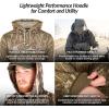 Drake Waterfowl® MST Performance Camouflage Hoodie, Double-Lined Hood, Cotton/Poly Blend, and Kangaroo Pouch for Comfort(Mossy Oak Bottomland)