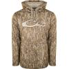 Drake Waterfowl® MST Performance Camouflage Hoodie, Double-Lined Hood, Cotton/Poly Blend, and Kangaroo Pouch for Comfort(Realtree Max-5)
