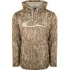 Drake Waterfowl® MST Performance Camouflage Hoodie, Double-Lined Hood, Cotton/Poly Blend, and Kangaroo Pouch for Comfort(Realtree Timber)