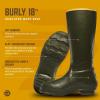 LaCrosse Burly Rubber Hunting & Work Boots for Men – Waterproof ZXT Rubber with Foam Insulation, Top Strap, EVA Footbed, and Slip-Resistant Outsole(Od Green)