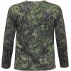 Mossy Oak Men’s Camo Long Sleeve Hunting Shirt, Cotton Blend Camouflage Lightweight Shirt for Turkey Hunting, Fishing, Hiking(Full Foliage)
