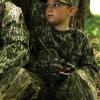Mossy Oak Men’s Camo Long Sleeve Hunting Shirt, Cotton Blend Camouflage Lightweight Shirt for Turkey Hunting, Fishing, Hiking(Original Bottomland)
