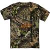 Mossy Oak Short Sleeve Cotton Mens Camo Hunting Shirt(Break-up Country)