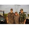 Mossy Oak Short Sleeve Cotton Mens Camo Hunting Shirt(Original Bottomland)