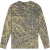 Mossy Oak Vintage Crewneck Sweatshirt for Men | Hunting Camo Shirt with Soft Cotton Blend for Casual Wear, Camping, & Hiking(Original Shadowgrass)