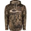 Drake Waterfowl® MST Performance Camouflage Hoodie, Double-Lined Hood, Cotton/Poly Blend, and Kangaroo Pouch for Comfort(Realtree Timber)