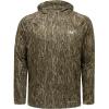 Mossy Oak Men’s Camo Hoodie Lightweight Hunting Shirts(Bottomland)