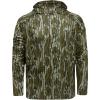 Mossy Oak Men’s Camo Hoodie Lightweight Hunting Shirts(Original Bottomland)