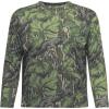 Mossy Oak Men’s Camo Long Sleeve Hunting Shirt, Cotton Blend Camouflage Lightweight Shirt for Turkey Hunting, Fishing, Hiking(Full Foliage)