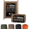 Mossy Oak Paracord Rope 750 with 11 Inner Strands | Survival Gear for Camping, Hunting, Fishing, Hiking, 4mm Parachute Cord(Camo)