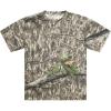 Mossy Oak Short Sleeve Cotton Mens Camo Hunting Shirt(Country Roots)