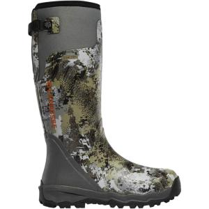 LaCrosse Burly Rubber Hunting & Work Boots for Men – Waterproof ZXT Rubber with Foam Insulation, Top Strap, EVA Footbed, and Slip-Resistant Outsole(Gore Optifade Elevated II)
