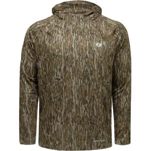 Mossy Oak Men’s Camo Hoodie Lightweight Hunting Shirts(Bottomland)