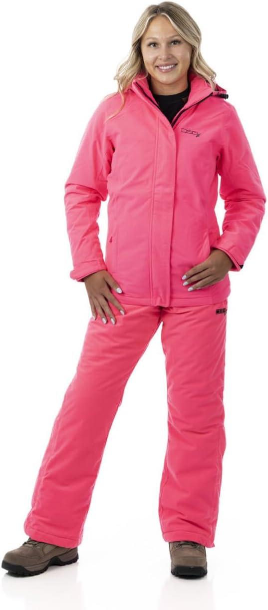 imageDOING SOMETHING GREAT DSG Outerwear Addie Womens Hunting Pants Insulated Water Resistant Quiet Tricot FabricBlaze Pink