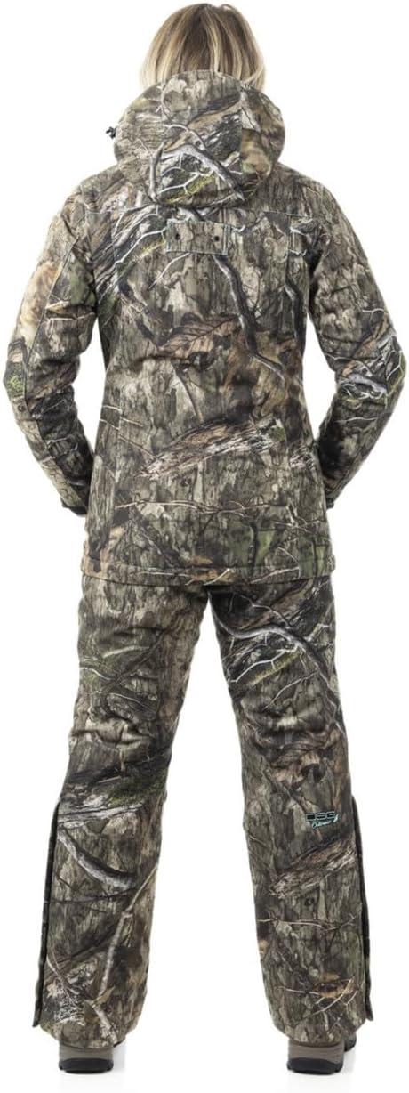 imageDOING SOMETHING GREAT DSG Outerwear Addie Womens Hunting Pants Insulated Water Resistant Quiet Tricot FabricMossy Oak Country Dna