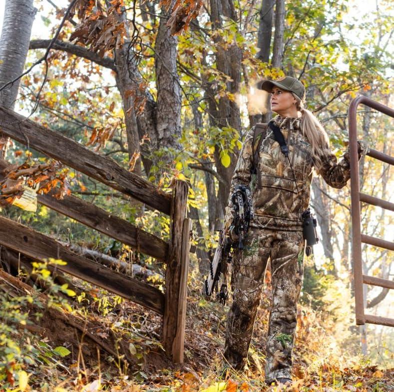 imageDOING SOMETHING GREAT DSG Outerwear Womens Breanna Hunting Pullover SherpaLined DWR FinishRealtree Edge 20