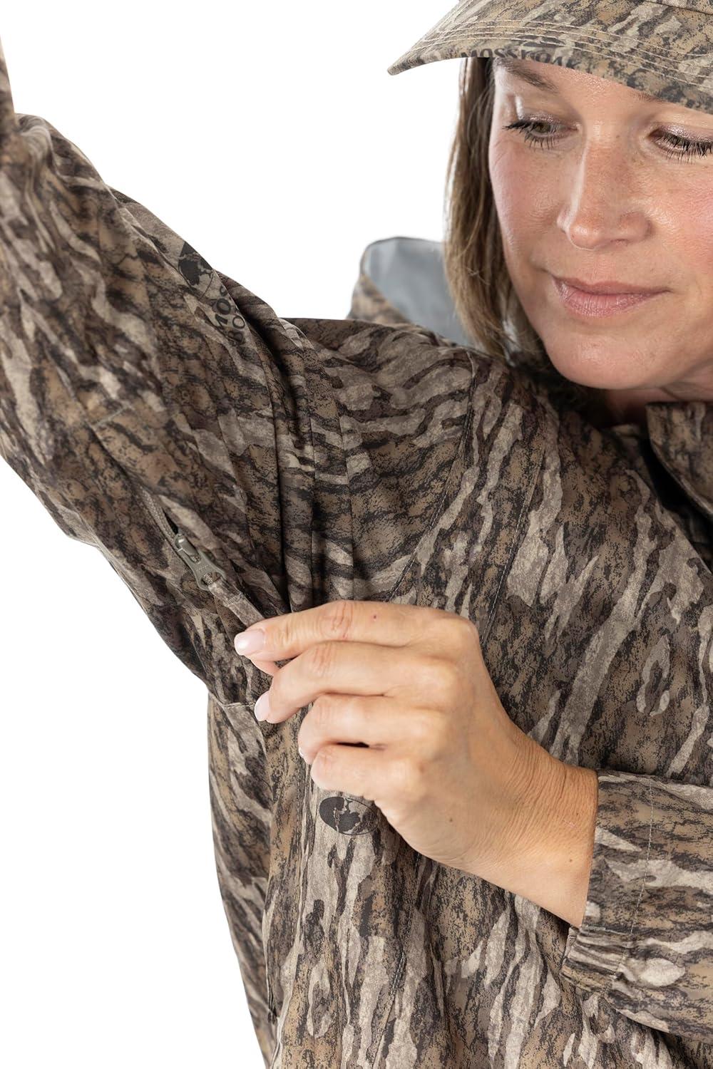 imageDOING SOMETHING GREAT DSG Outerwear Womens Nova Hunting Rain JacketsMossy Oak Bottomland New