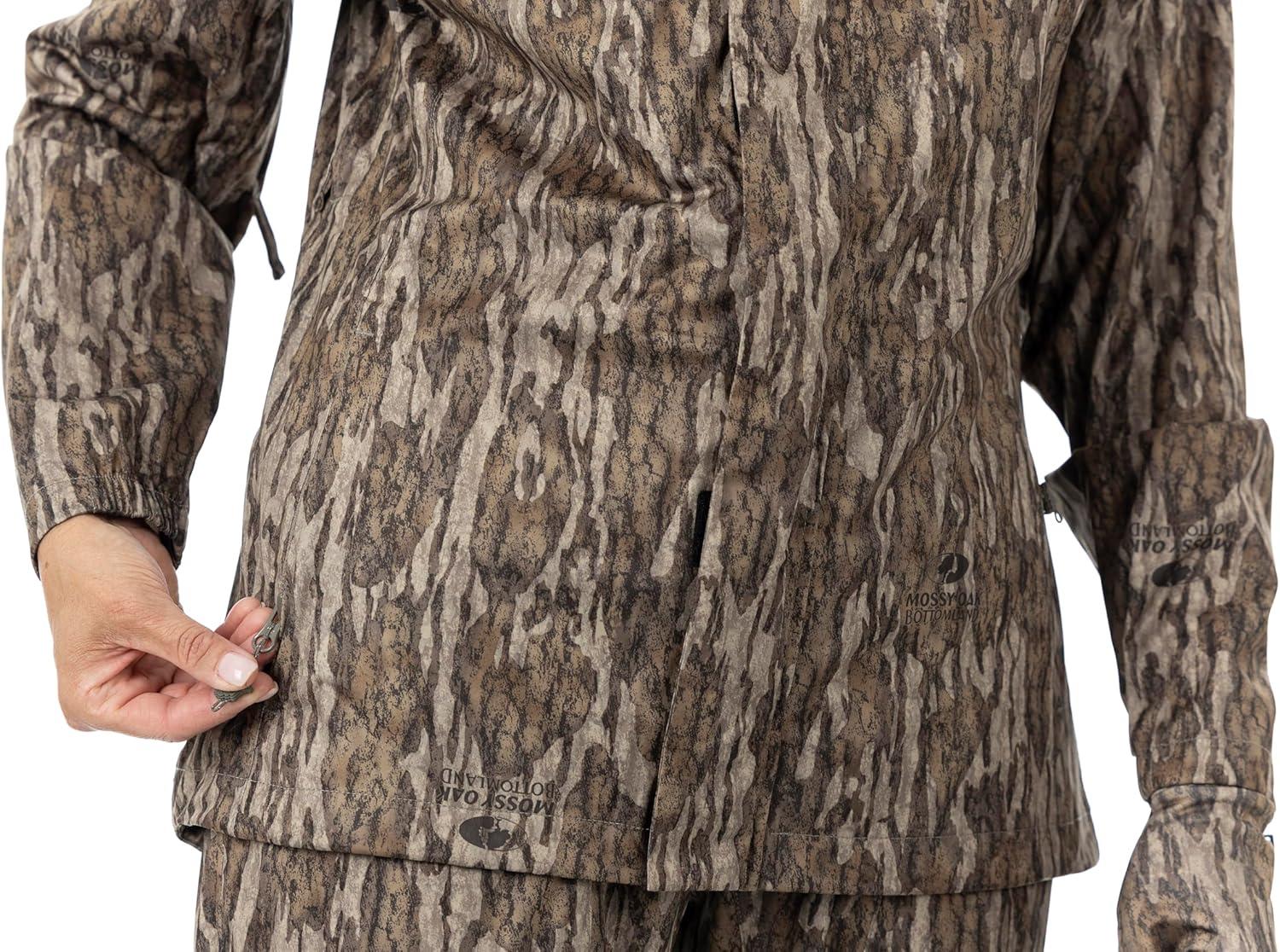 imageDOING SOMETHING GREAT DSG Outerwear Womens Nova Hunting Rain JacketsMossy Oak Bottomland New