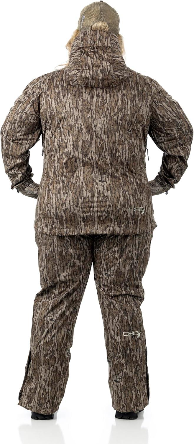 imageDOING SOMETHING GREAT DSG Outerwear Womens Nova Hunting Rain JacketsMossy Oak Bottomland New