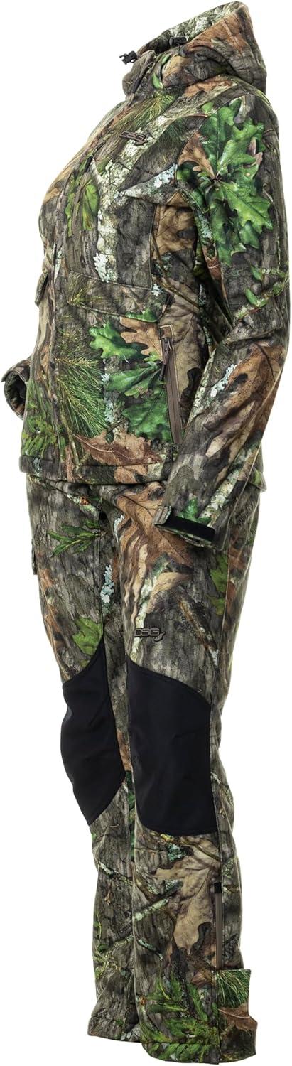 imageDSG Outerwear Womens Ella 30 Hunting Jacket Mild Climate Windproof SherpaLined Coat with Removable Hood ampamp DWR FinishMossy Oak Obsession 30