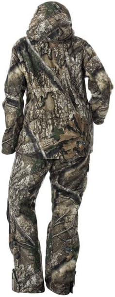 imageDSG Outerwear Womens Ella 30 Hunting Jacket Mild Climate Windproof SherpaLined Coat with Removable Hood ampamp DWR FinishRealtree Apx 30