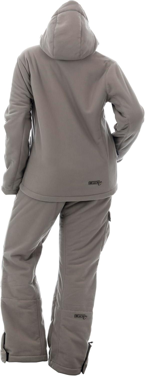 imageDSG Outerwear Womens Ella 30 Hunting Jacket Mild Climate Windproof SherpaLined Coat with Removable Hood ampamp DWR FinishStone 30