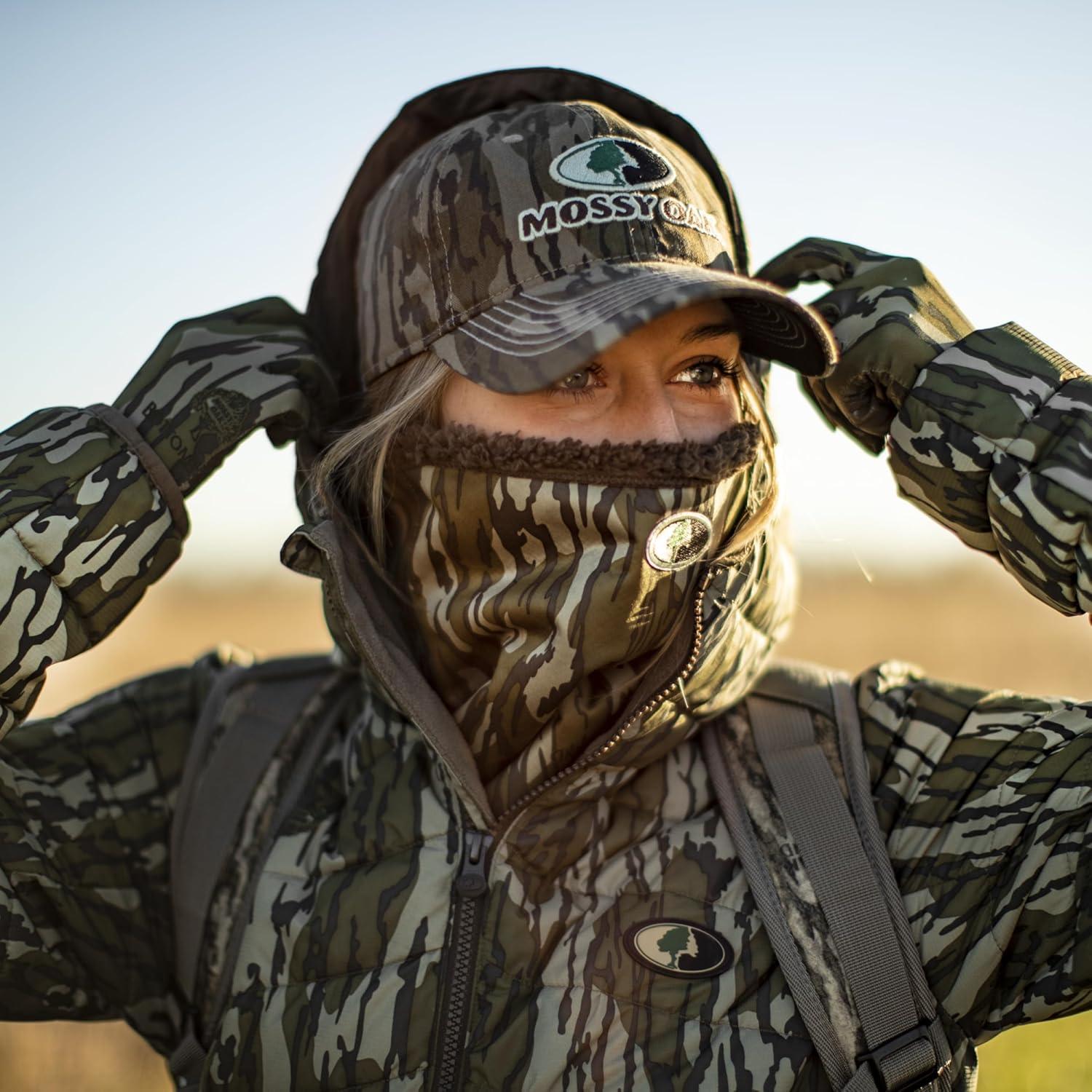 imageMossy Oak Insulated Hunting Gaiters for Men Camo Neck Gaiter Cold Weather Fleece Face MaskCountry Dna