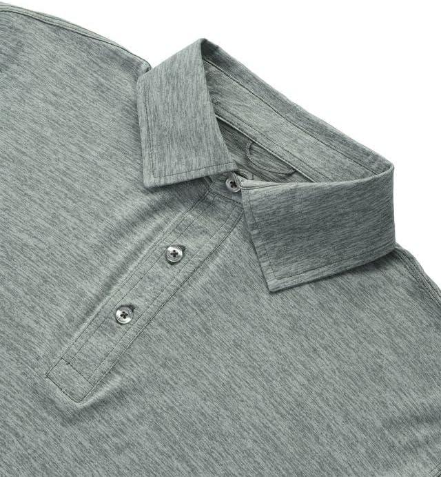 imageMossy Oak Polo Sun Shirt for Men with UV Protection for Golf Fishing Hiking or CasualBeaver Tail