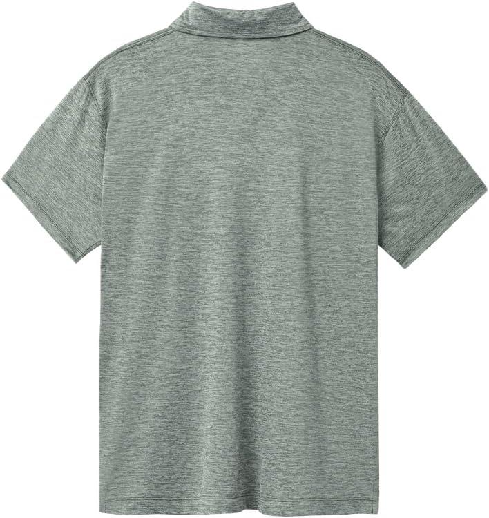 imageMossy Oak Polo Sun Shirt for Men with UV Protection for Golf Fishing Hiking or CasualPine Needle