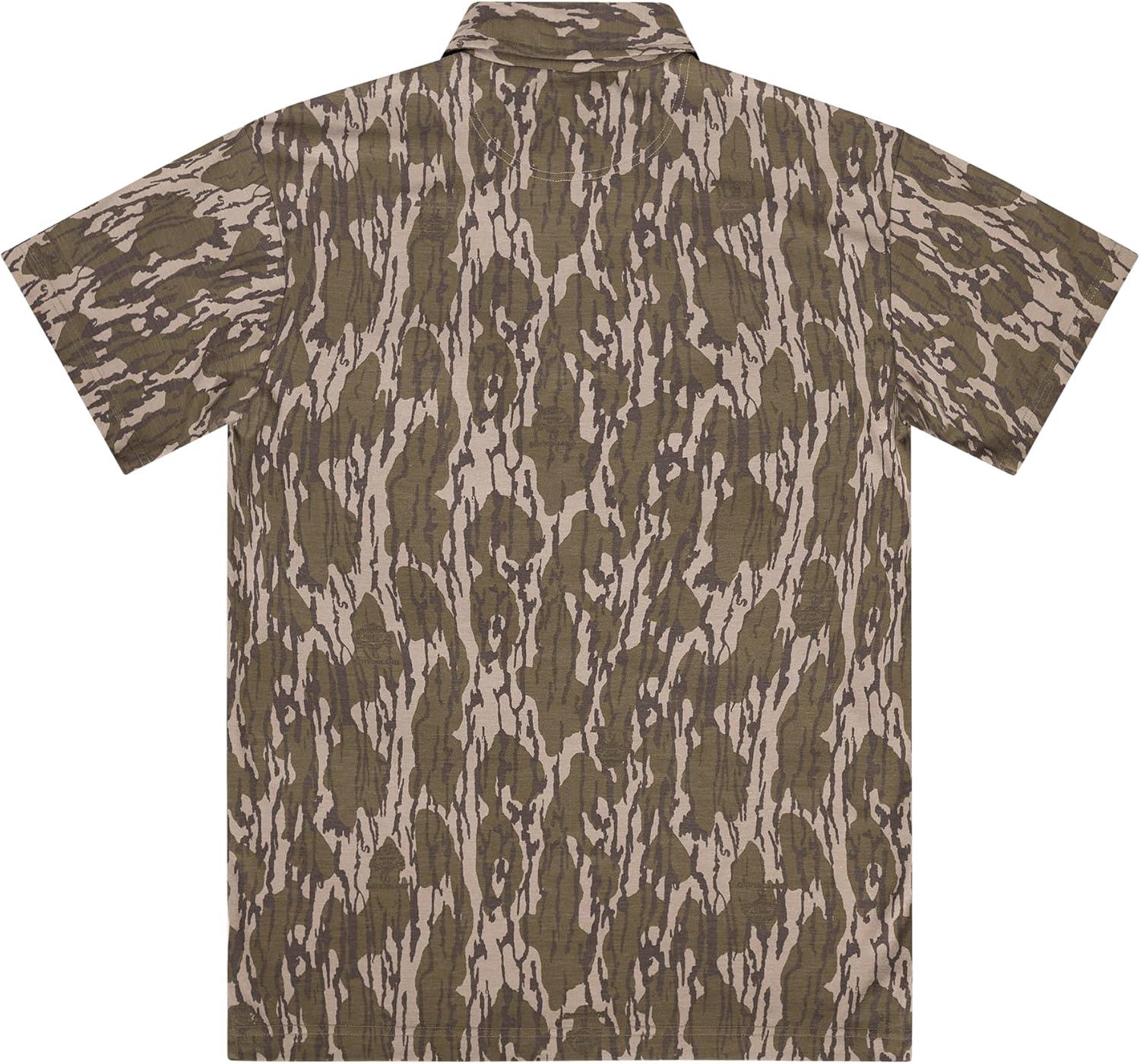 imageMossy Oak Tombigbee Lightweight Bamboo Viscose Polo Shirt for MenOriginal Bottomland