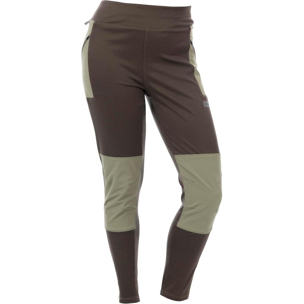 imageDOING SOMETHING GREAT DSG Outerwear Womens Foraging Leggings  Hunting Water Resistant 4Way Stretch DurableStone